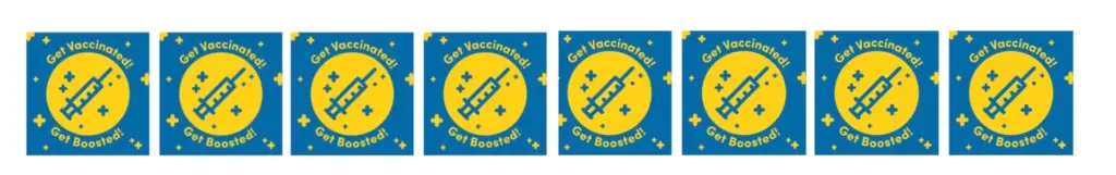 Vaccine & Booster Shot Banner Collage
